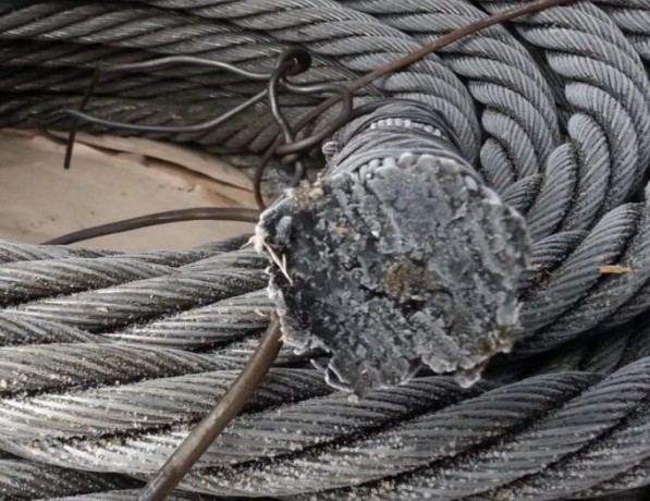 Канат стальной двойной круглопрядный левой свивки В ЛК-О 11,5 мм ГОСТ 3081-80 фото