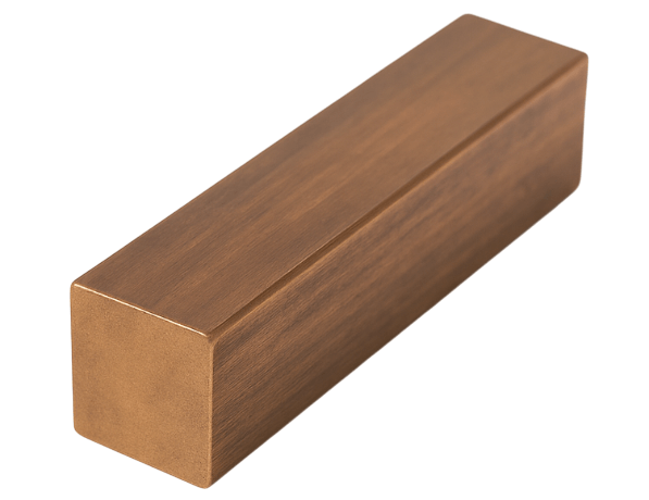 Квадрат бронзовый х/д БрА9Ж4 5х5 мм ГОСТ 1628-2019 фото