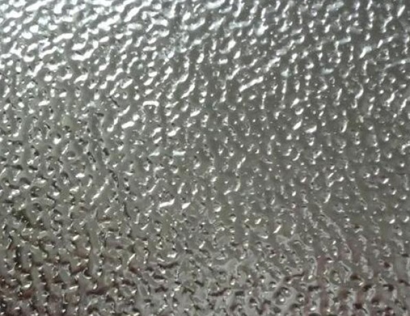 Лист нержавеющий рифленый г/к апельсиновая корка AISI 304 8 мм фото