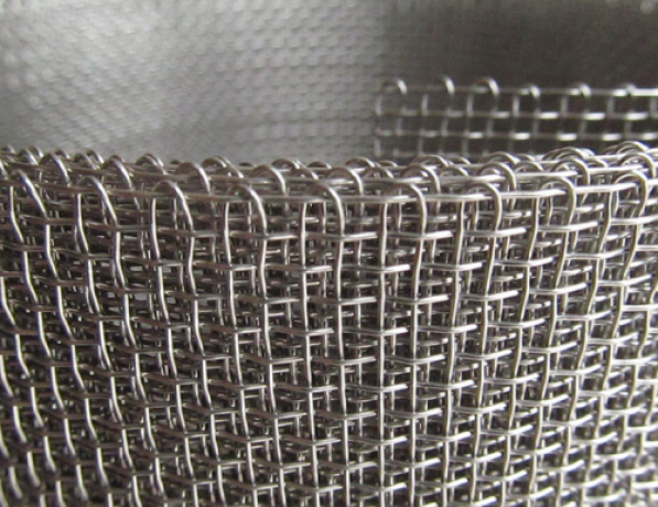 Сетка никелевая тканная саржевая НП2 Н 0,05х0,05х0,036 мм ГОСТ 6613-86 фото