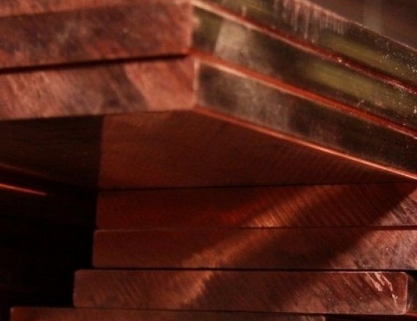 Плита медная х/к мягкая М1ф 35х600 мм ГОСТ 1173-2006 фото