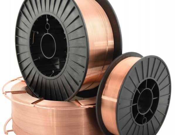 Проволока сварочная низколегированная омедненная 1 мм ER70S-6 фото